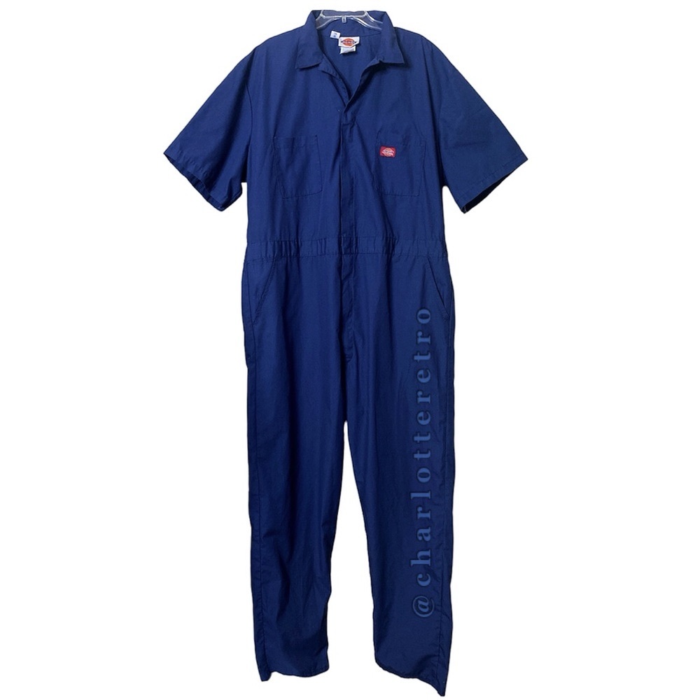 90s vtg Dickie’s Short Sleeve Coveralls